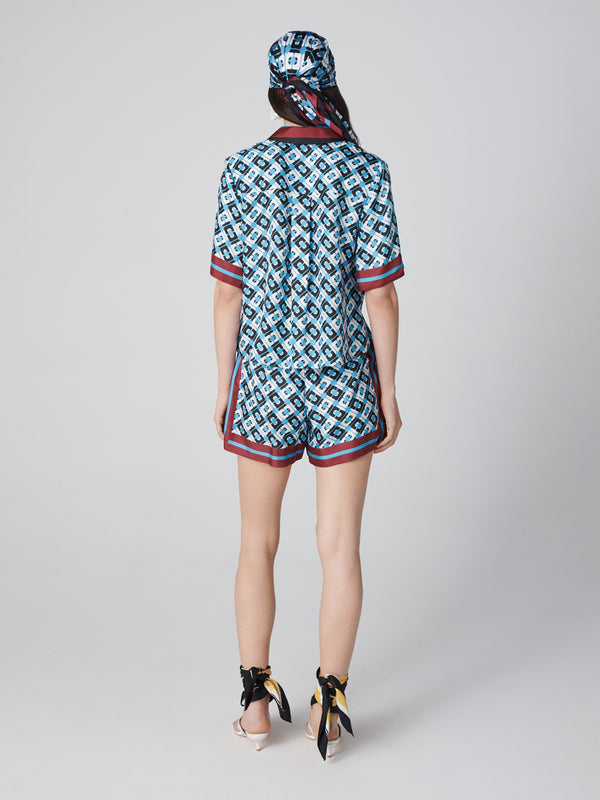 Diane Von Furstenberg Alexa Shirt B017ACLMSBSKTL