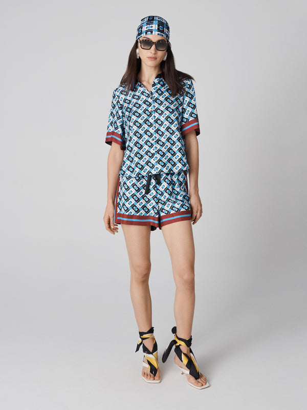 diane von furstenberg Alexa Shirt B017ACLMSBSKTL