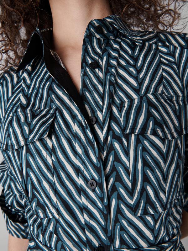 Diane Von Furstenberg Aspen Dress D260APTMPESCNP