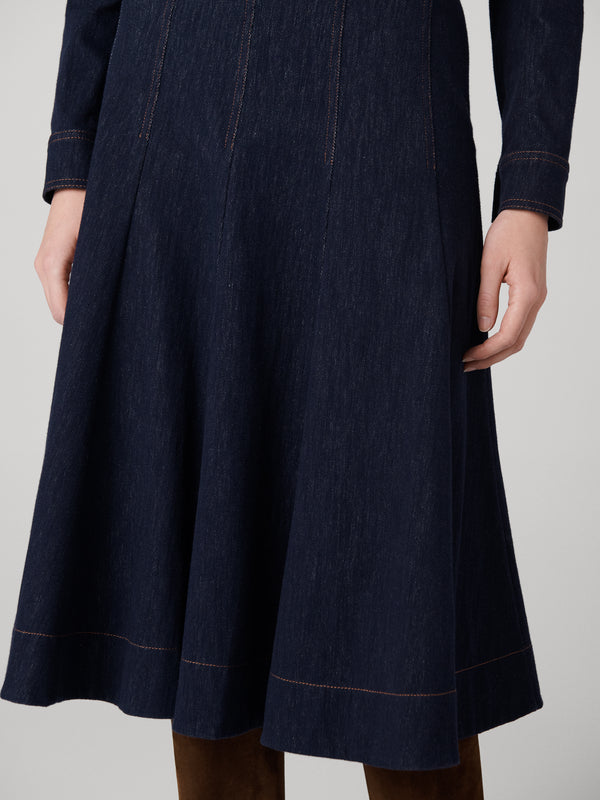 Diane Von Furstenberg Brooke Skirt S030ANNAVYKDEM