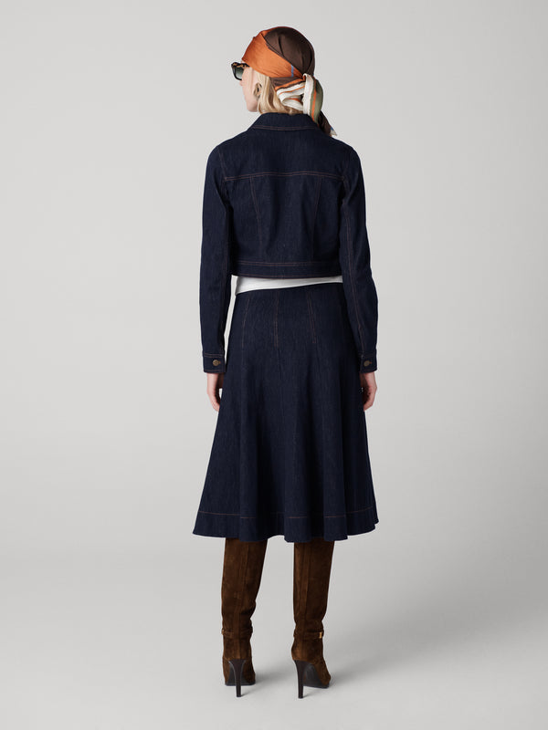 Diane Von Furstenberg Brooke Skirt S030ANNAVYKDEM