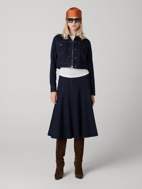 diane von furstenberg Brooke Skirt S030ANNAVYKDEM