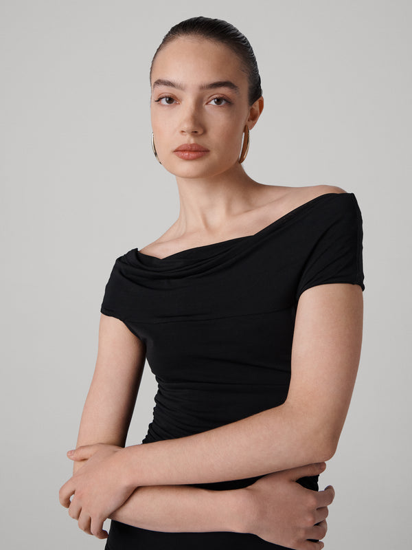 Diane Von Furstenberg Cynthia Dress D157ABLACKTIJY