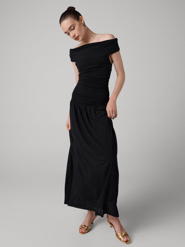 Diane Von Furstenberg Cynthia Dress D157ABLACKTIJY