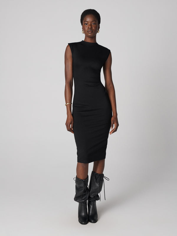 Diane Von Furstenberg Darrius Dress D977ABLACKHVJY