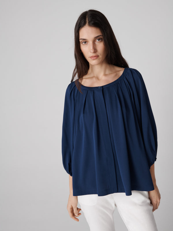 diane von furstenberg Eden Top T016BCNAVYSCDC