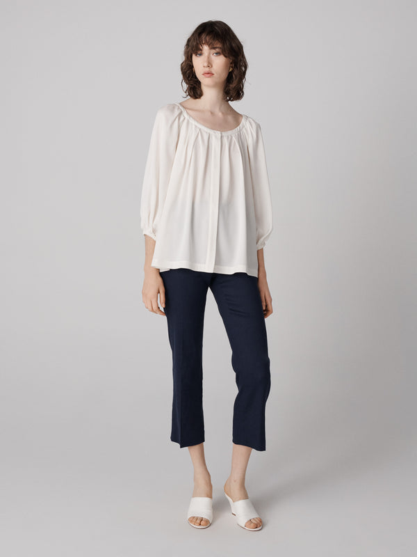 diane von furstenberg Eden Top T016BIVORYSCDC