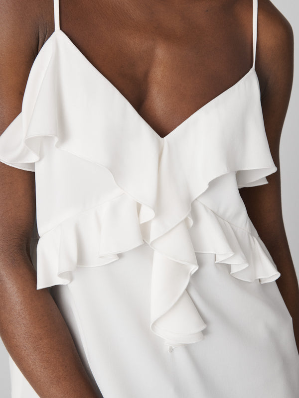 Diane Von Furstenberg Eleni Top T030AIVORYSCDC