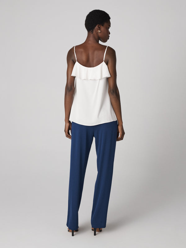 Diane Von Furstenberg Eleni Top T030AIVORYSCDC