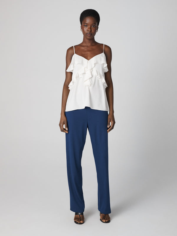 Diane Von Furstenberg Eleni Top T030AIVORYSCDC