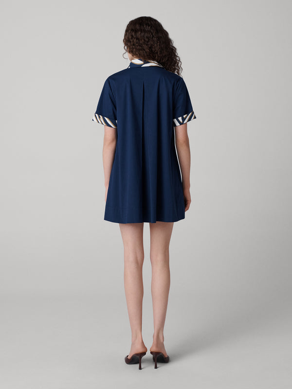 Diane Von Furstenberg Emmy Dress D083ACNAVYSCNP