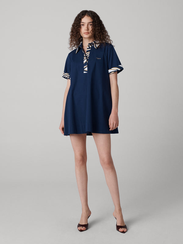 Diane Von Furstenberg Emmy Dress D083ACNAVYSCNP