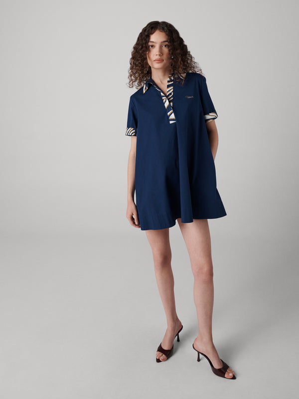 diane von furstenberg Emmy Dress D083ACNAVYSCNP