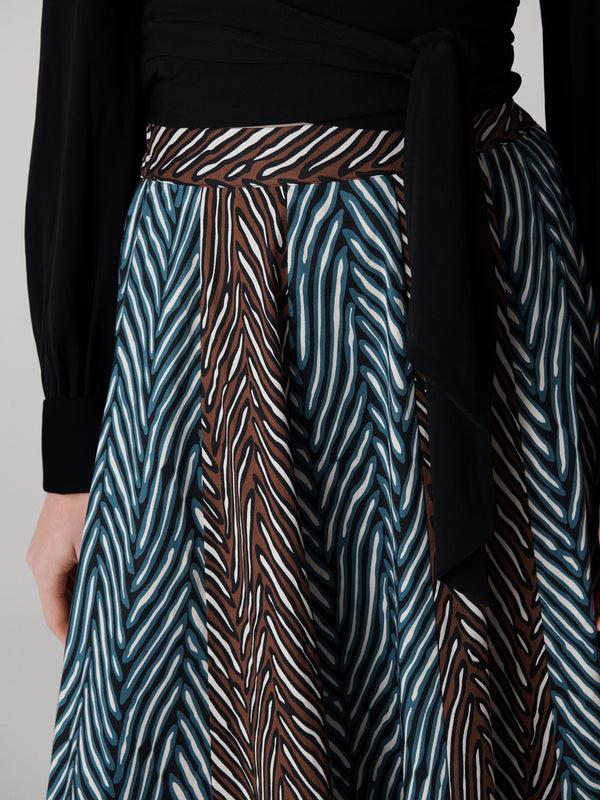 Diane Von Furstenberg Finnley Skirt S018BPTMPESCNP