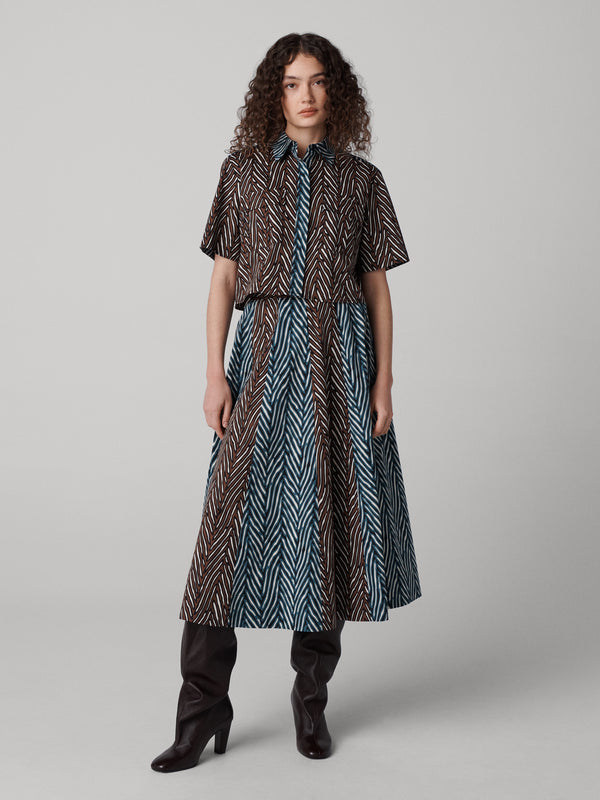 diane von furstenberg Finnley Skirt S018BPTMPESCNP