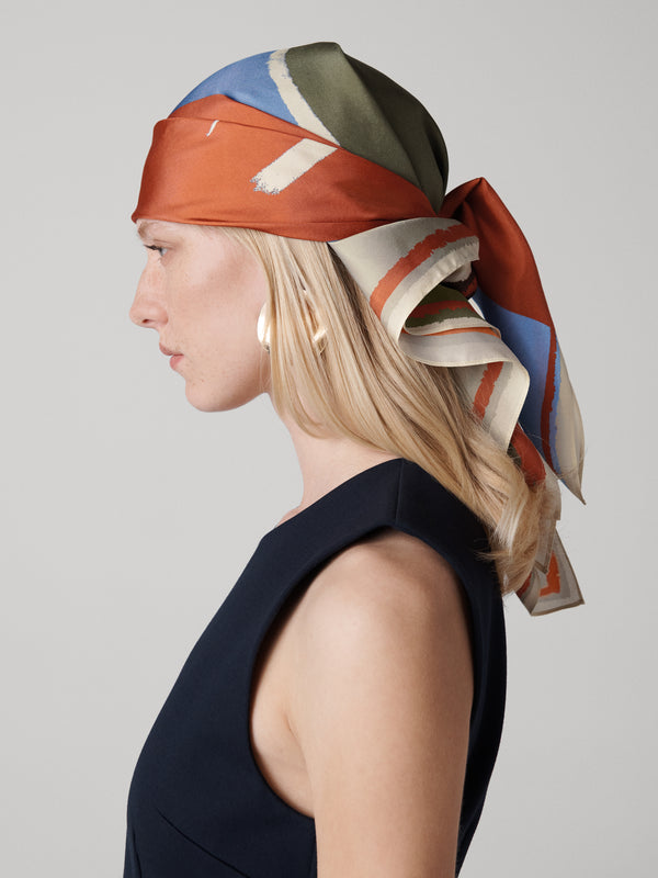 diane von furstenberg Flag Scarf F001AOCHRESKTL