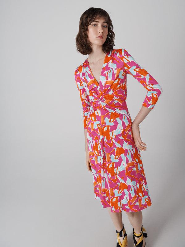 Diane Von Furstenberg Jerome Dress D873AICSPKMDJY