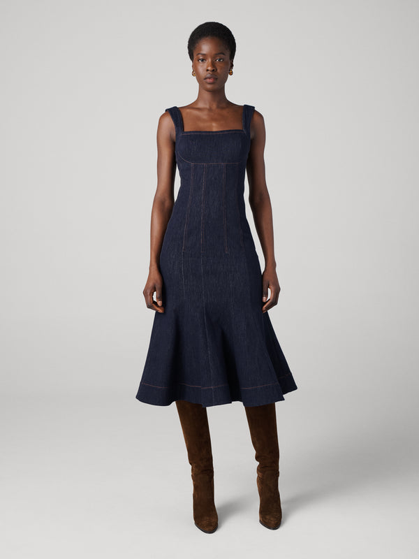 diane von furstenberg Jude Dress D181BNNAVYKDEM