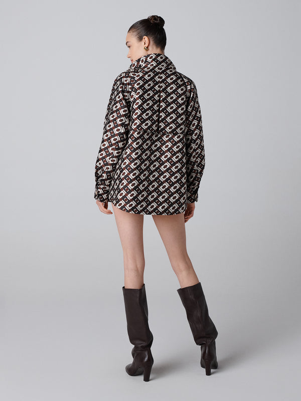 Diane Von Furstenberg Karlie Jacket J008ACLMBNSPJQ