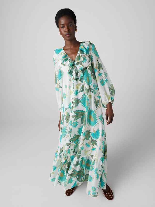 Diane Von Furstenberg Kylie Dress D259AMBMVYSCNV