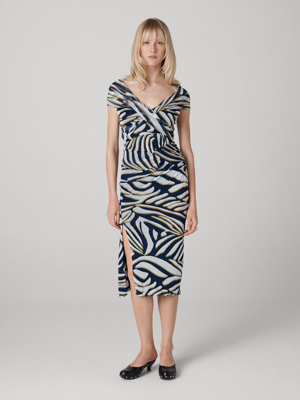 diane von furstenberg Lovinia Dress D872ASSCNYMESH