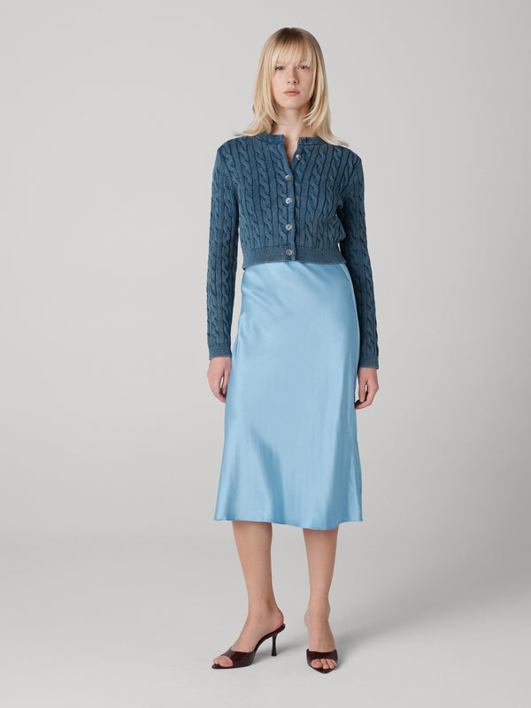 diane von furstenberg Mae Skirt S901AMBLUESSAT