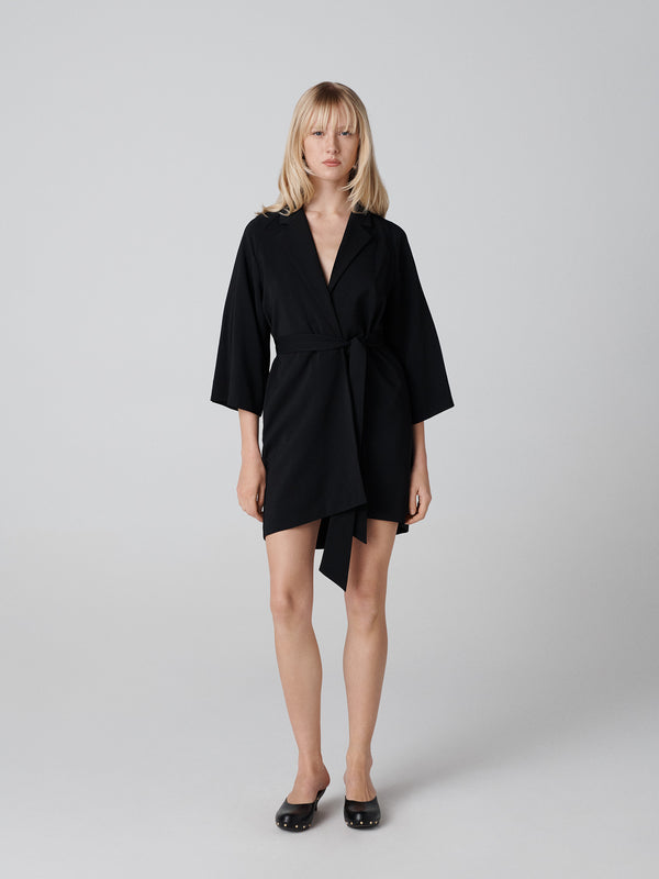 Diane Von Furstenberg Magda Jacket J009ABLACKSVHC