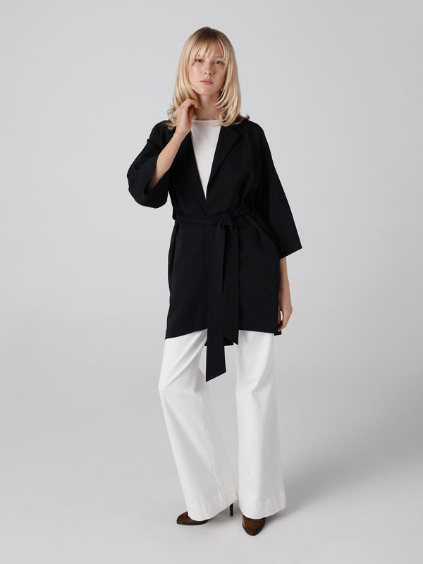 diane von furstenberg Magda Jacket J009ABLACKSVHC