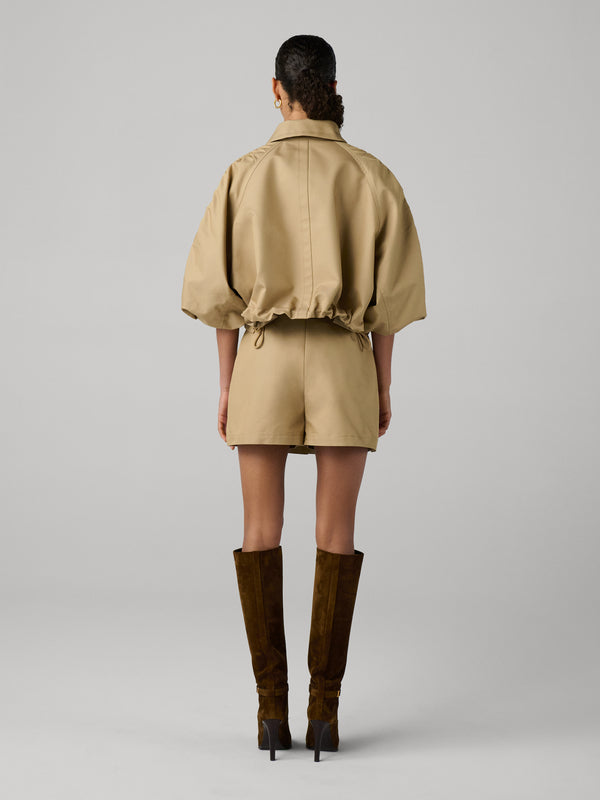 Diane Von Furstenberg Naomi Jacket J047BKHAKI