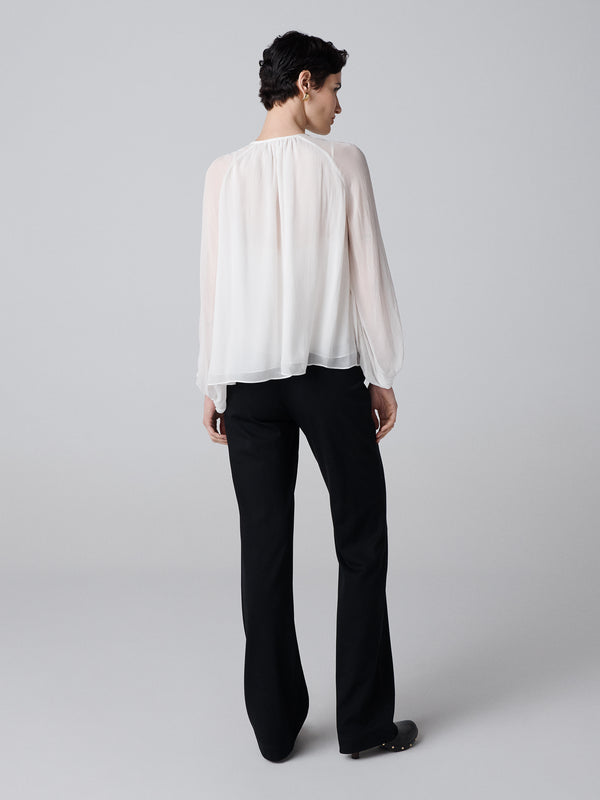 Diane Von Furstenberg Nicky Top B005AWHITECRCH