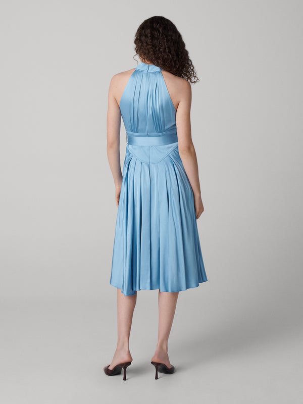 Diane Von Furstenberg Nicola Dress D921AMBLUESSAT