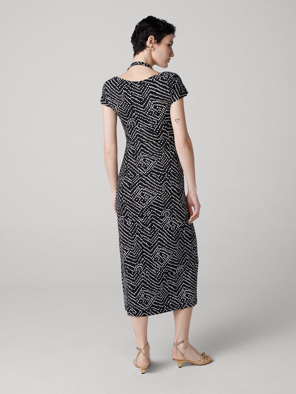 Diane Von Furstenberg Nicole Dress D149ABDBLKMTJY