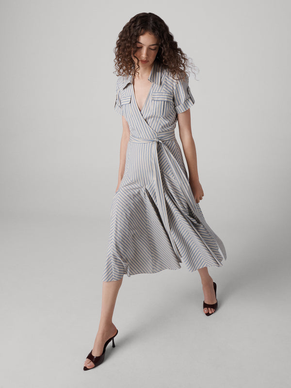 Diane Von Furstenberg Oakley Dress D173AMBLBSYDST