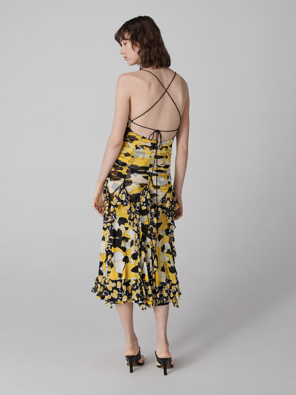 Diane Von Furstenberg Portia Dress D038AEFMYLMESH