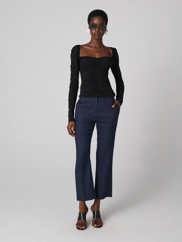 diane von furstenberg Princess Top T023ABLACKTIJY