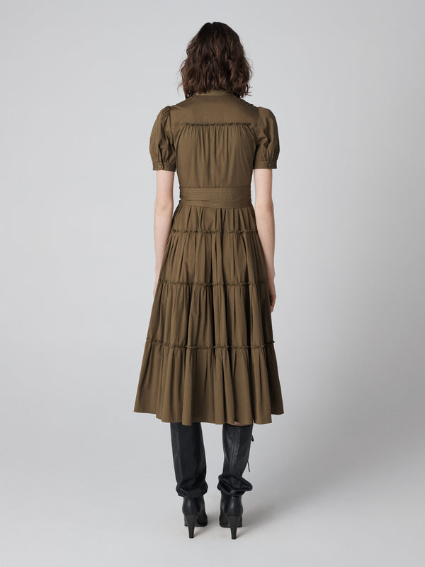 Diane Von Furstenberg Queena Dress D892ADOLIVSCPN