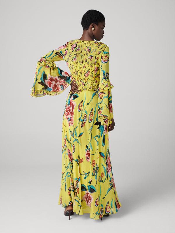 Diane Von Furstenberg Quinn Dress D154BDRPEPCRCH