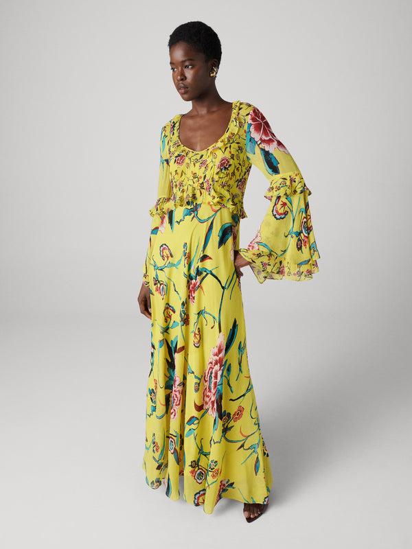 Diane Von Furstenberg Quinn Dress D154BDRPEPCRCH