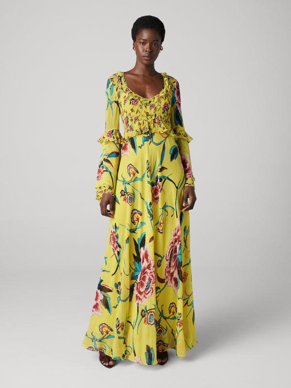 diane von furstenberg Quinn Dress D154BDRPEPCRCH