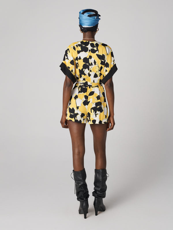 Diane Von Furstenberg Rinna Romper U006AEFMYLVCDC