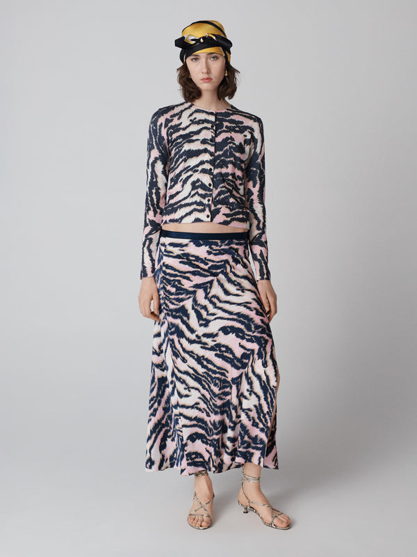 Diane Von Furstenberg Roma Cardigan K006APTPNTPPCS