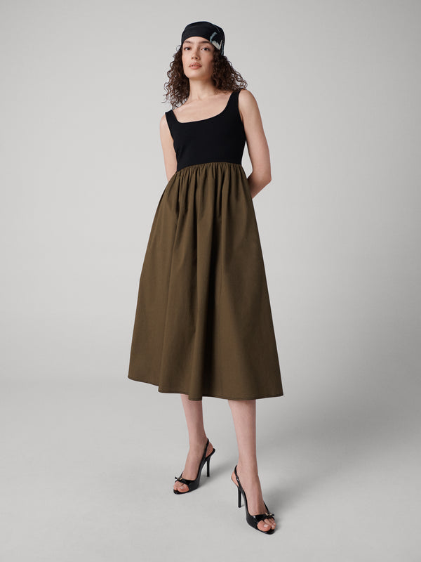 Diane Von Furstenberg Selena Dress D006ADOBLKCPPT