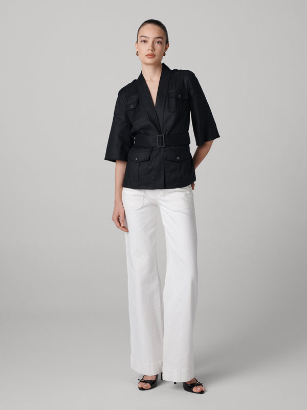 diane von furstenberg Shelby Jacket J019ABLACKSTLN