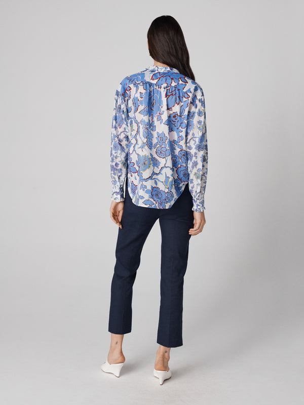 Diane Von Furstenberg Sophia Blouse B011ACHVMISCNV