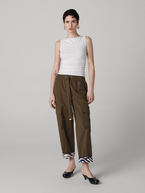 Diane Von Furstenberg Talia Pants P017ADOLIVSCNP