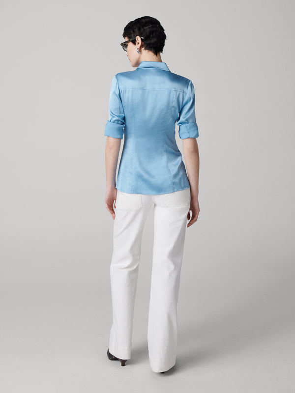 Diane Von Furstenberg Toni Top B040AMBLUESSAT