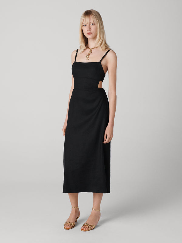 diane von furstenberg Zoe Dress D111ABLACKSTLN