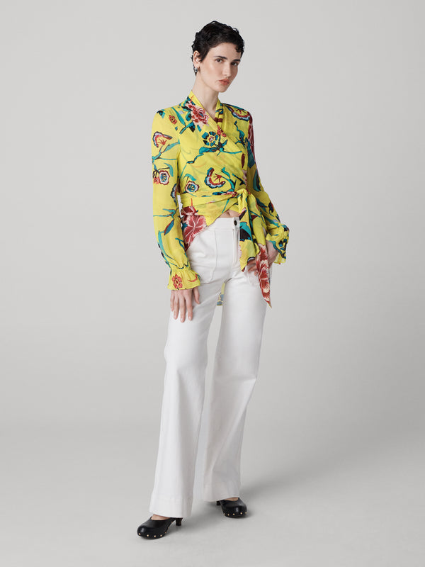 diane von furstenberg Doris Wrap Top B004ADRPEPCRCH