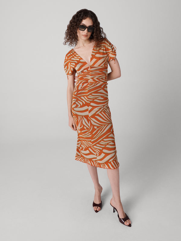 Diane Von Furstenberg Ella Reversible Dress D099BSSBOCMESH