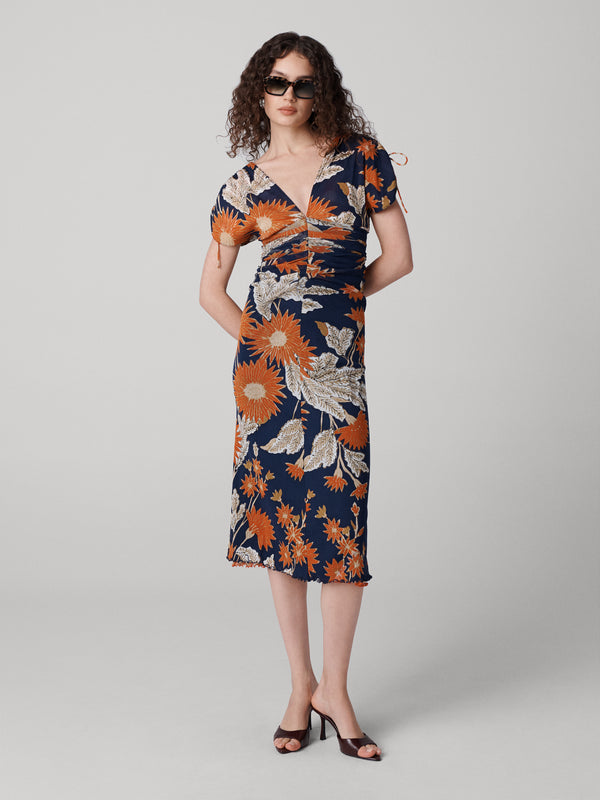 diane von furstenberg Ella Reversible Dress D099BSSBOCMESH